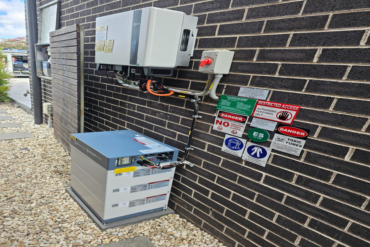 Battery system installed Liverpool nsw