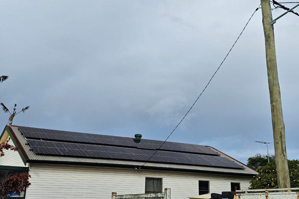 Solar panels installed Newcastle