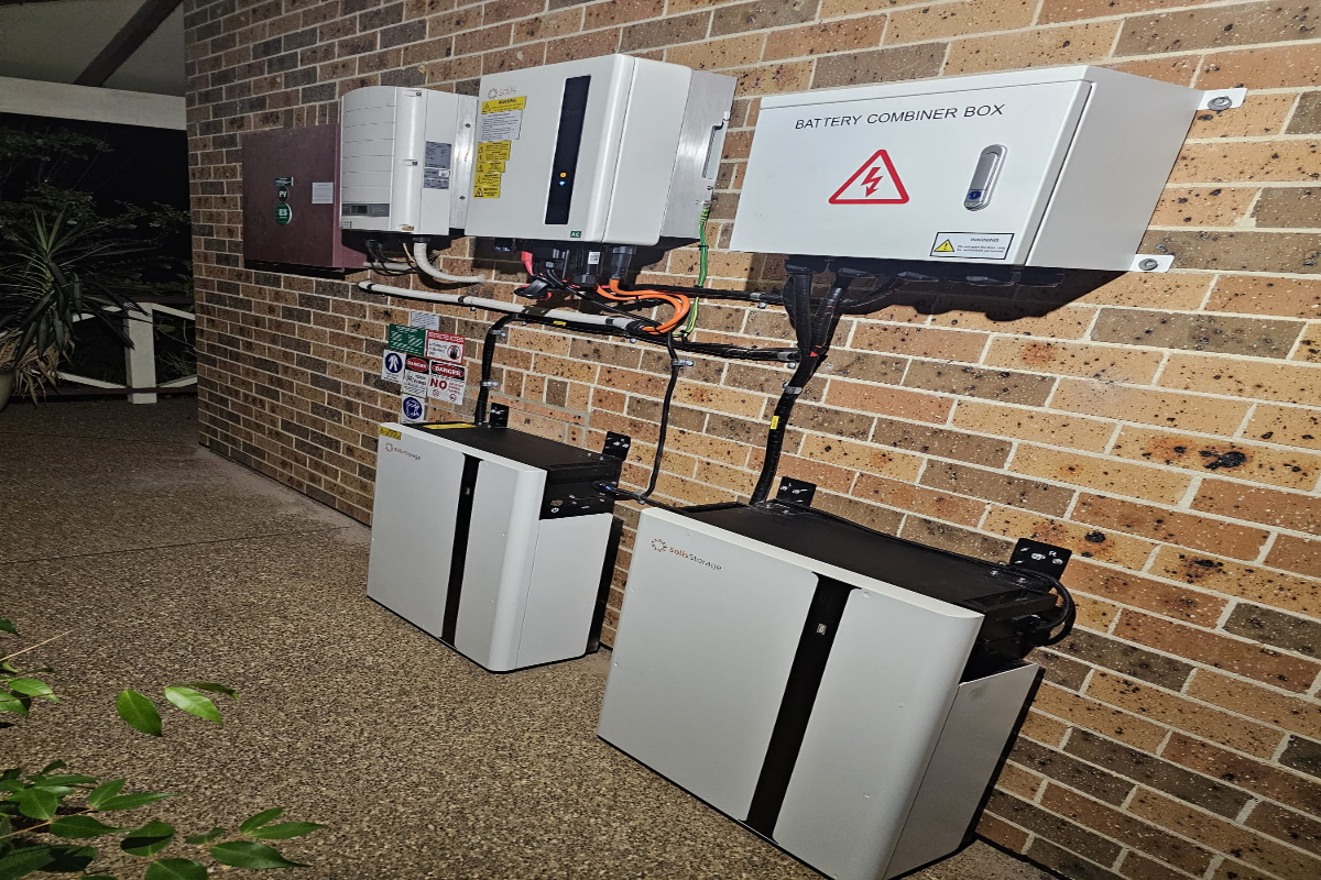Battery system installed Casula nsw