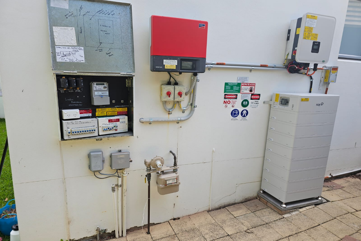 Battery system installed Ryde nsw