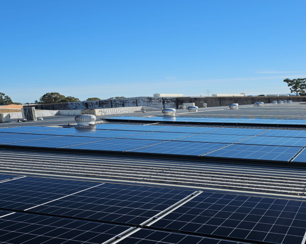 COMMERCIAL
SOLAR
PROJECT IN
BLACKTOWN
NSW